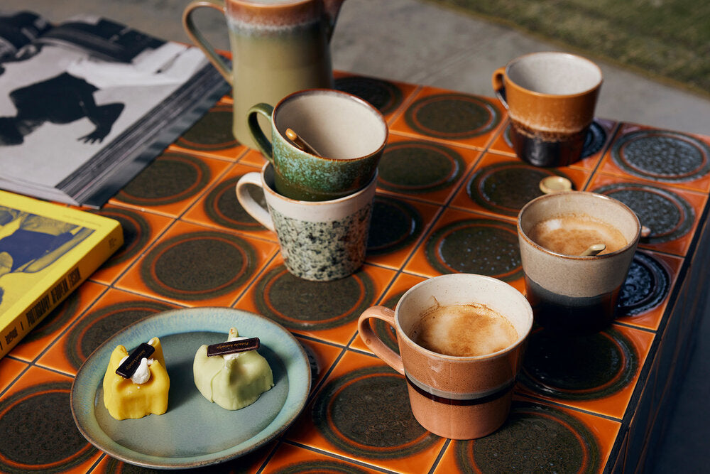 70's ceramics cappuccino kop - Hail